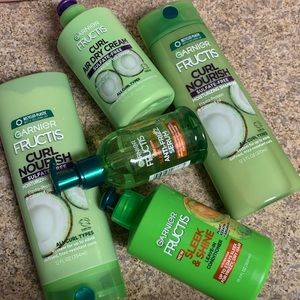 Garnier Fructis 5 Pc Haircare Bundle (full size)